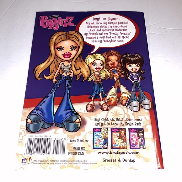 BRATZ Book Yasmin The Princess Rules - New - Picture 2 of 9